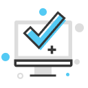 Computer screen icon